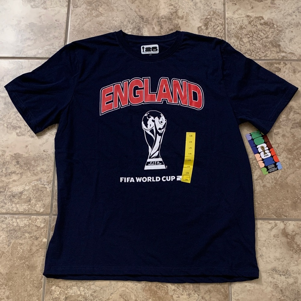 England FIFA NEW LG World Cup T-Shirt soccer 2026 official large
